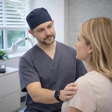 Emiliano consulta paciente