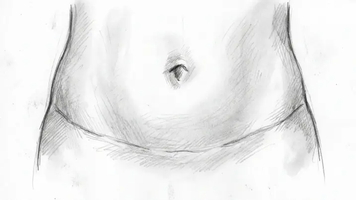 cicatriz abdominoplastia más de 12 meses