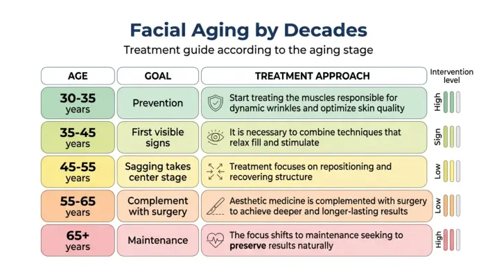 comparative facial aging