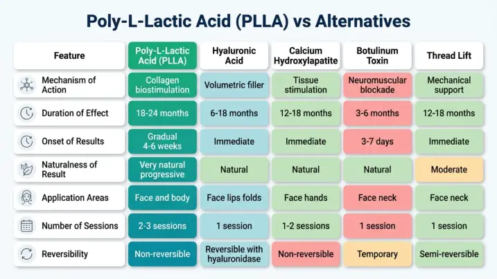 Plylactic plla comparative