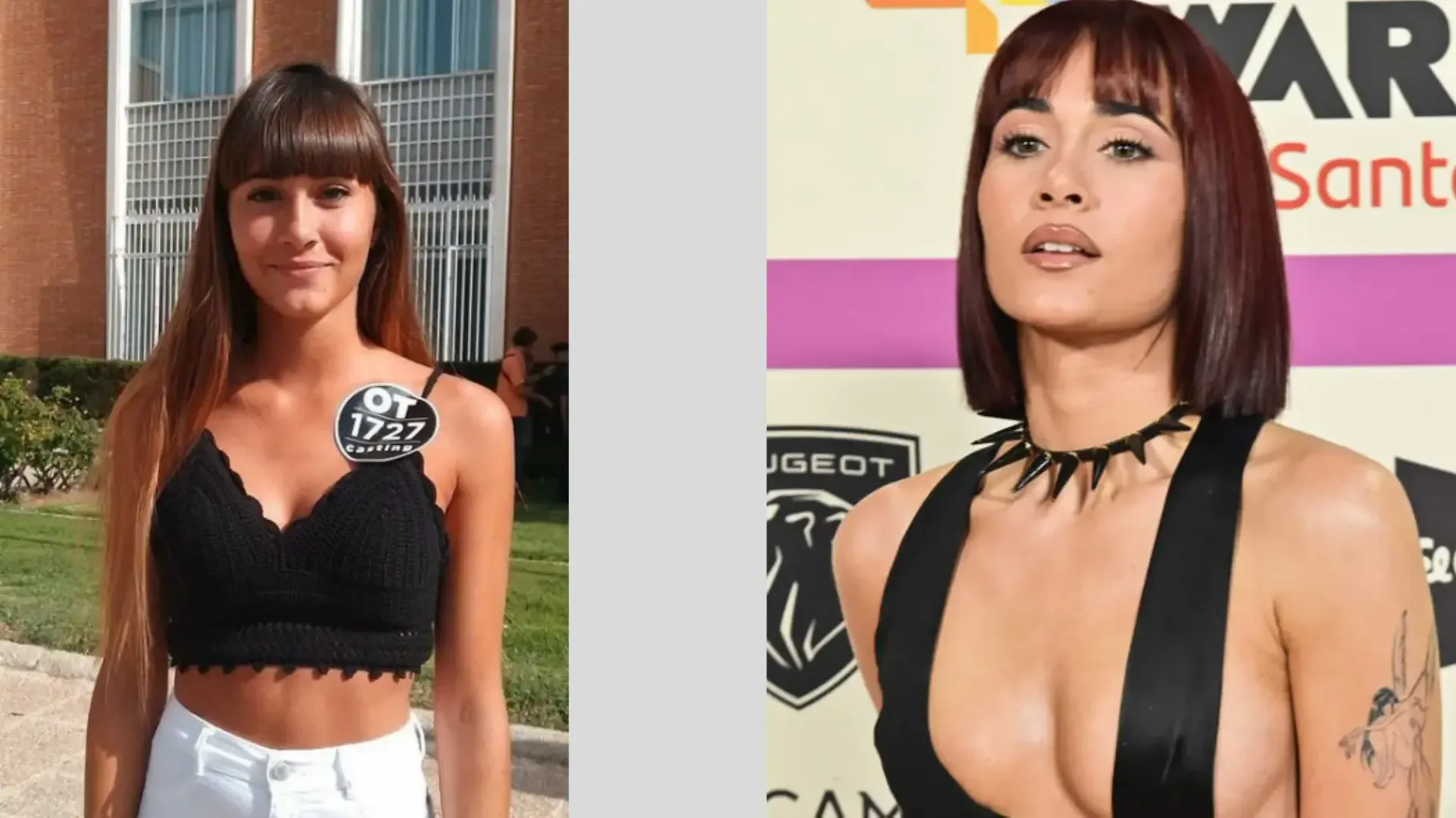 aitana antes y después
