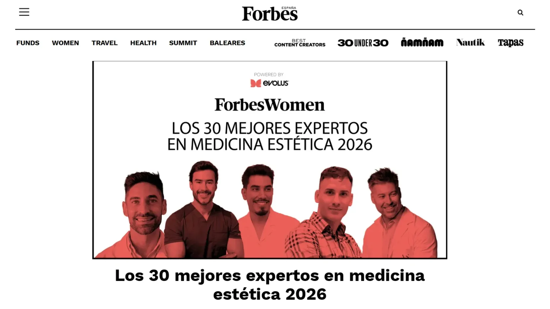 Mejores doctores estéticos españa