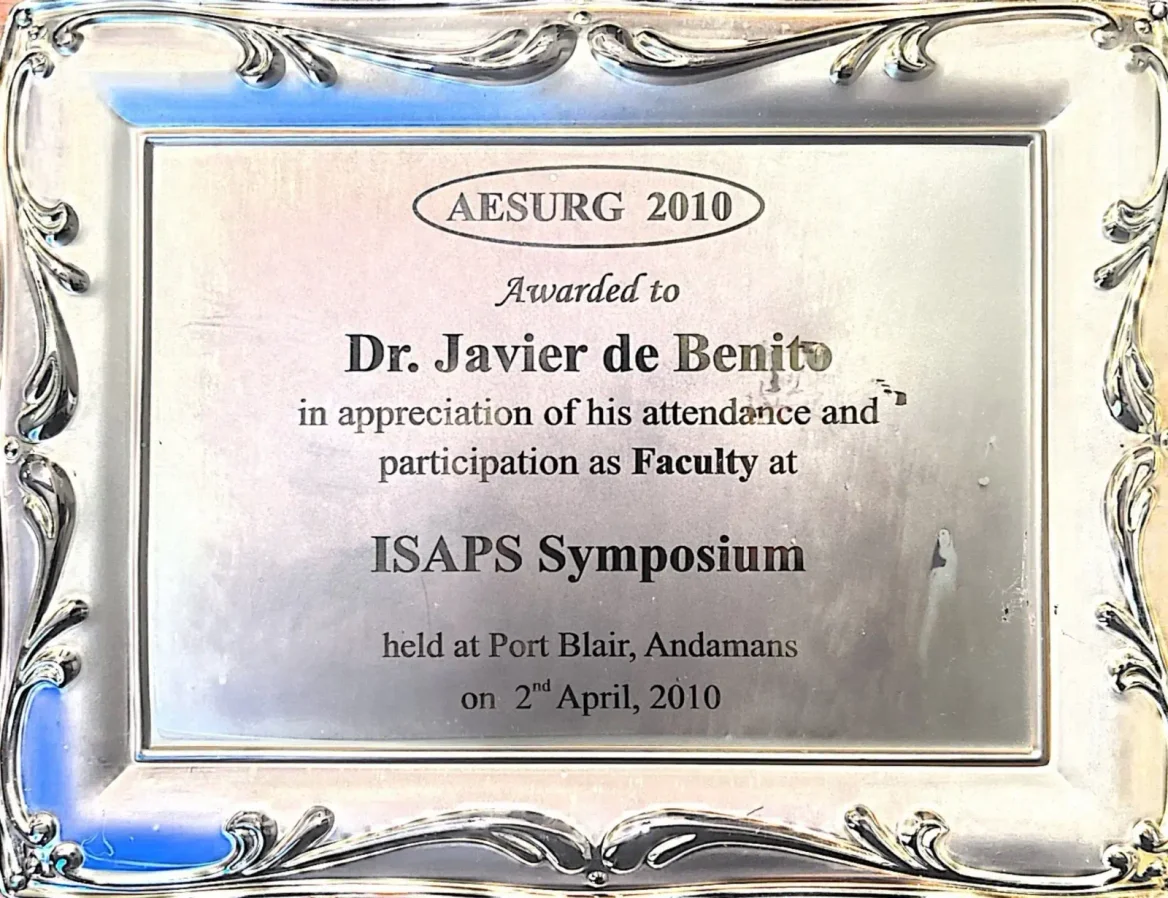 Liderazgo Internacional del Instituto de Benito en la Cirugía Plástica Mundial