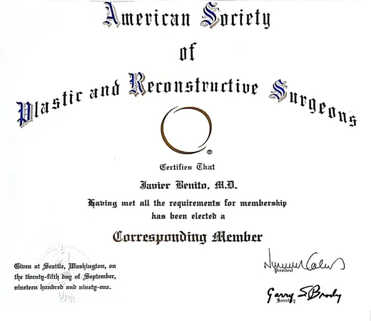 American Society of Plastic and Reconstructive Surgeons
