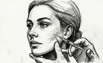 Aumento de pómulos con ácido hialurónico