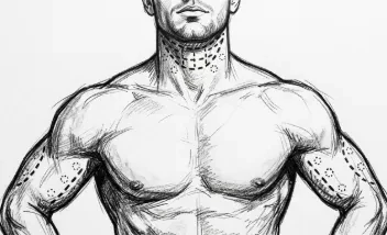 Parte superior (brazos y papada)