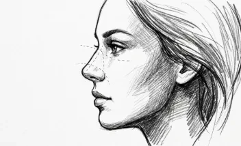 Rinoplastia feminizante convencional