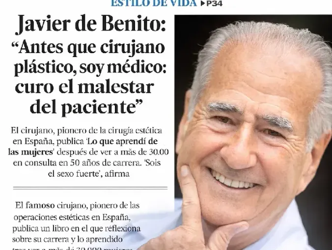 javier de benito aparece en el pais