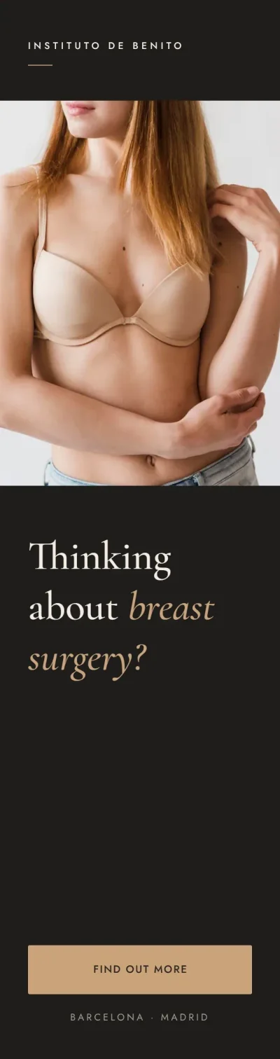 Breast surgery at Instituto de Benito: find out more