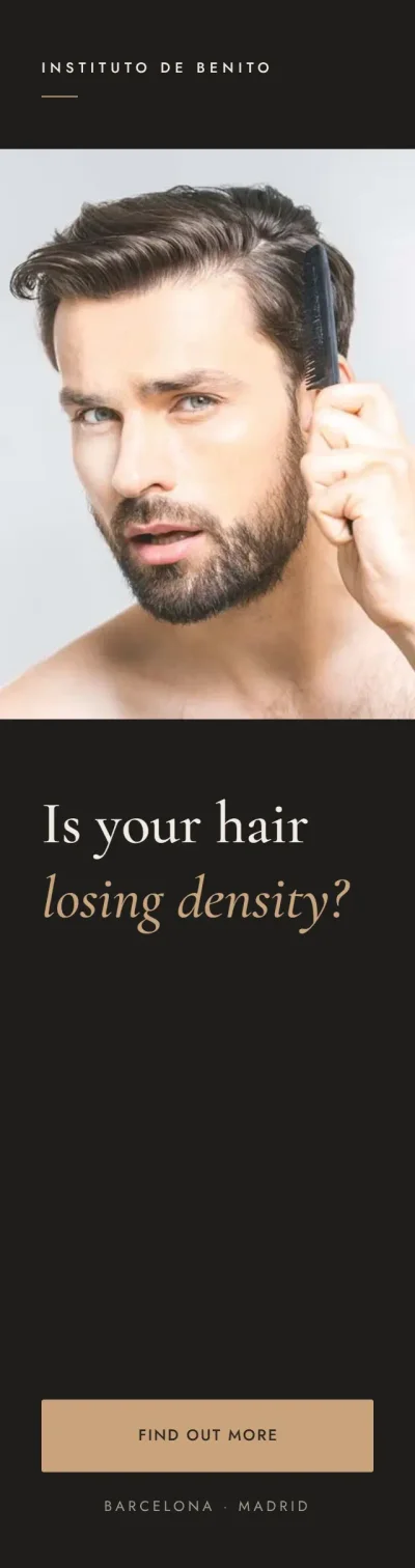 Hair treatments at Instituto de Benito: find out more