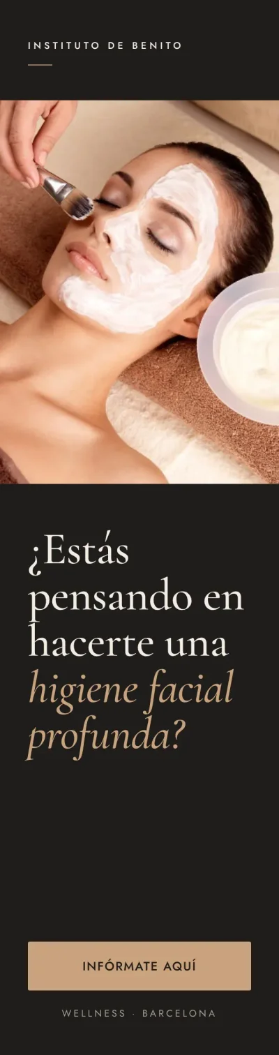 Higiene facial profunda en Instituto de Benito: infórmate