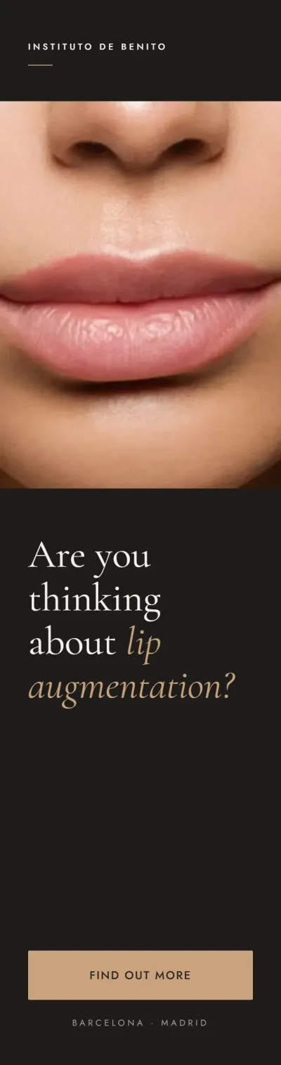 Lip augmentation at Instituto de Benito: find out more