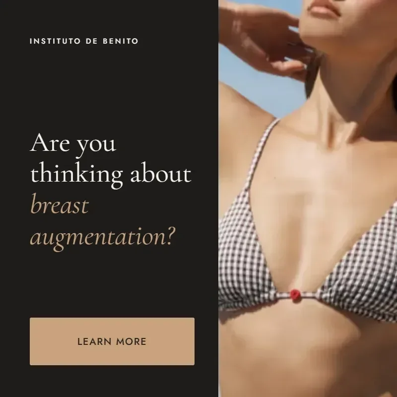Breast augmentation at Instituto de Benito: find out more