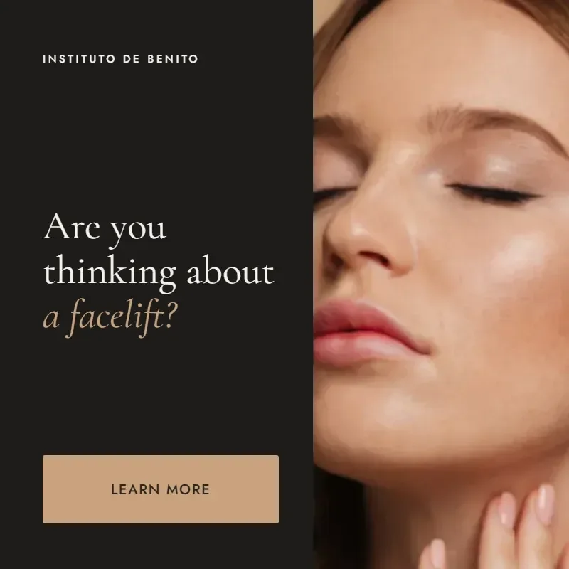 Facelift at Instituto de Benito: find out more