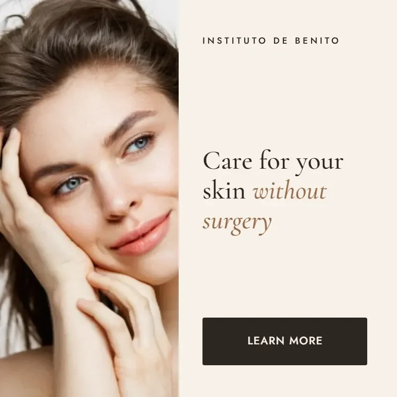 Aesthetic medicine at Instituto de Benito: find out more