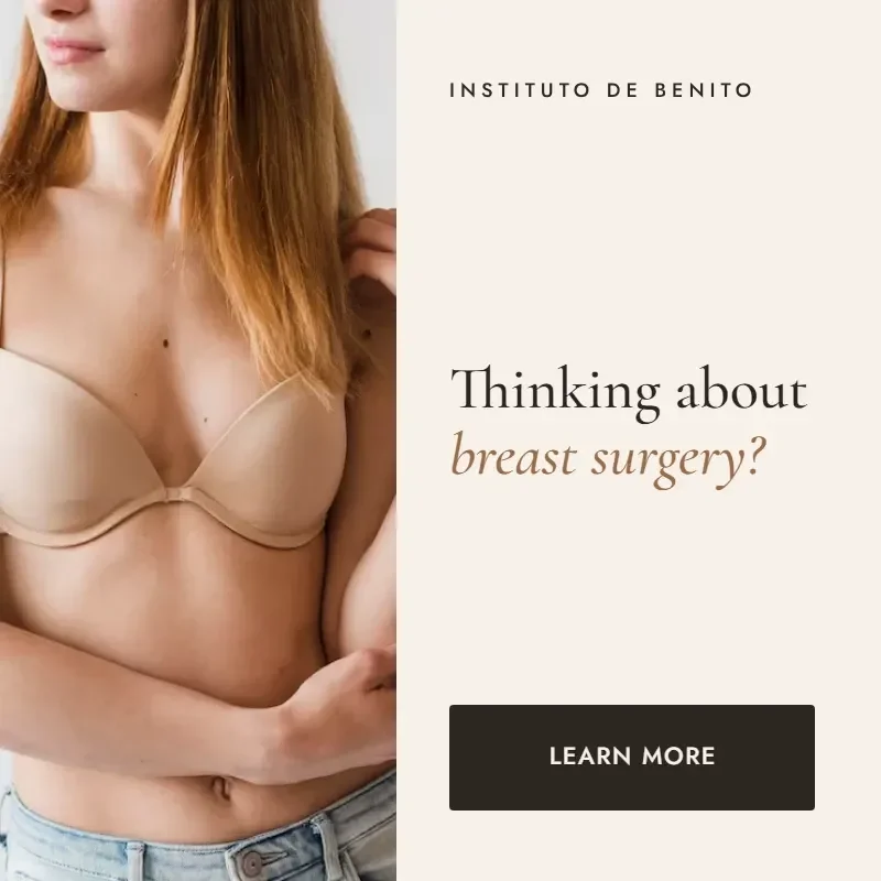 Breast surgery at Instituto de Benito: find out more
