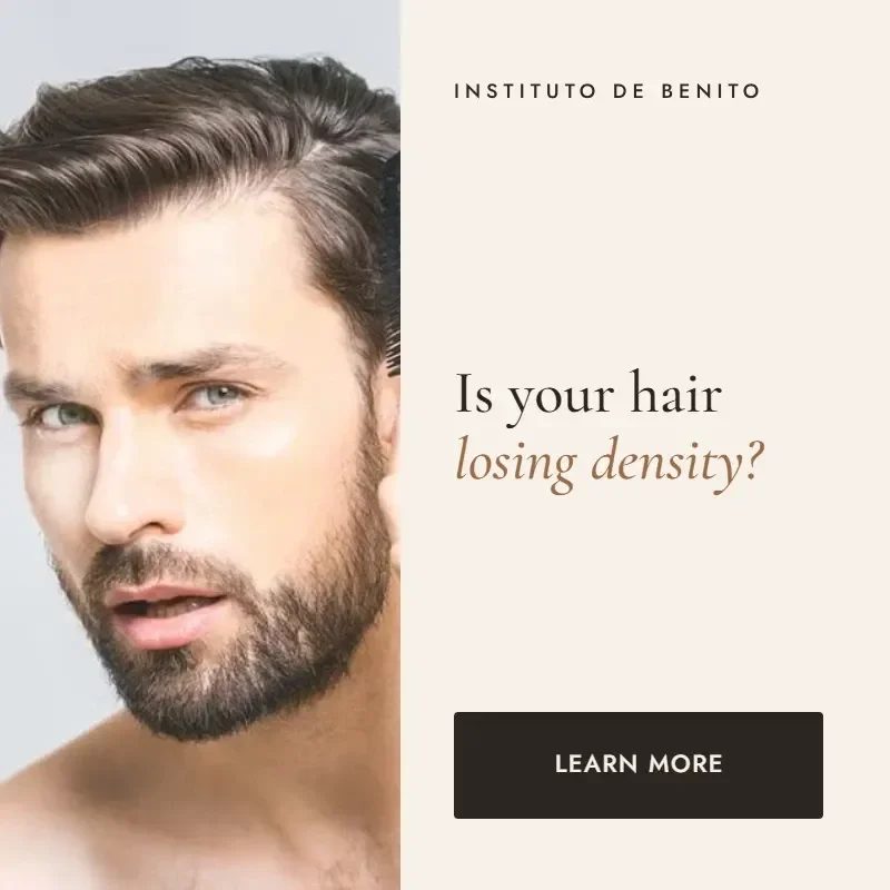 Hair treatments at Instituto de Benito: find out more