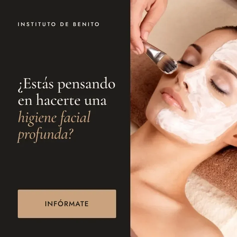 Higiene facial profunda en Instituto de Benito: infórmate