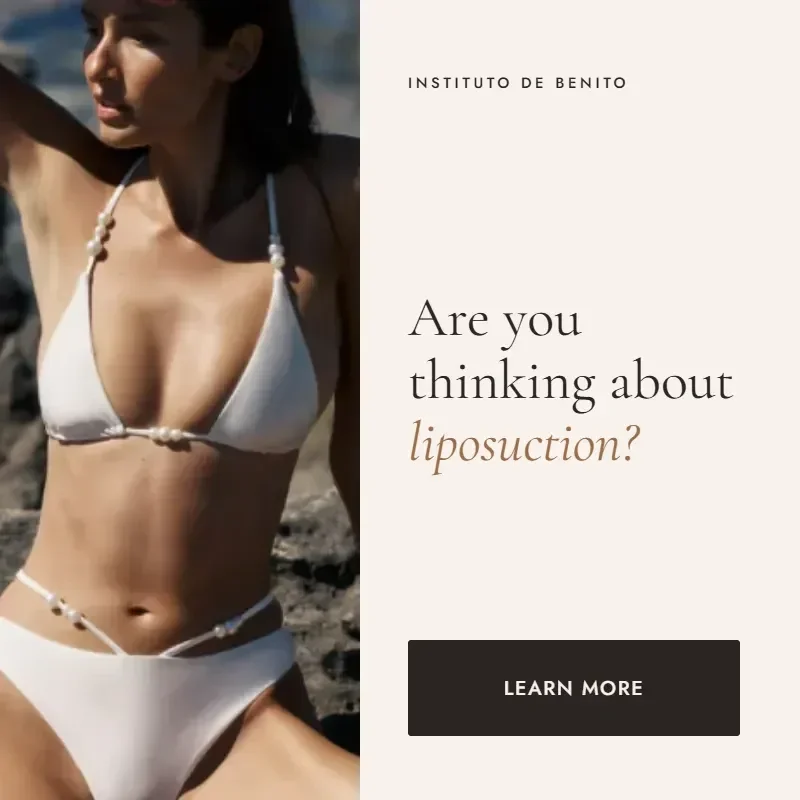 Liposuction at Instituto de Benito: find out more