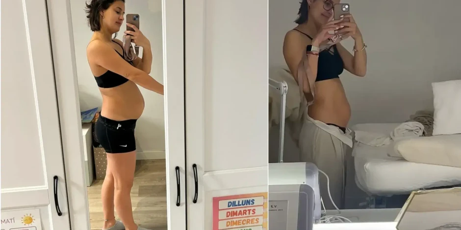 Marina dice adiós a su barriga post parto